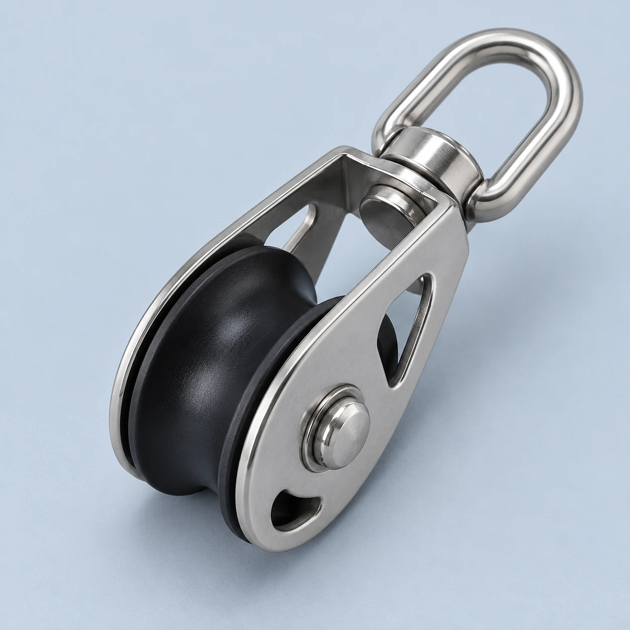 Compact swivel block